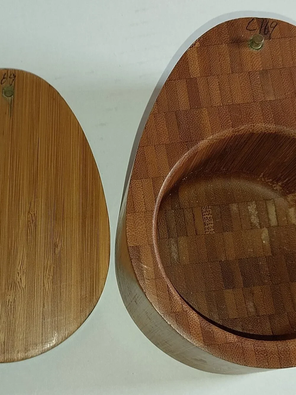 Crate and Barrel Salt Box